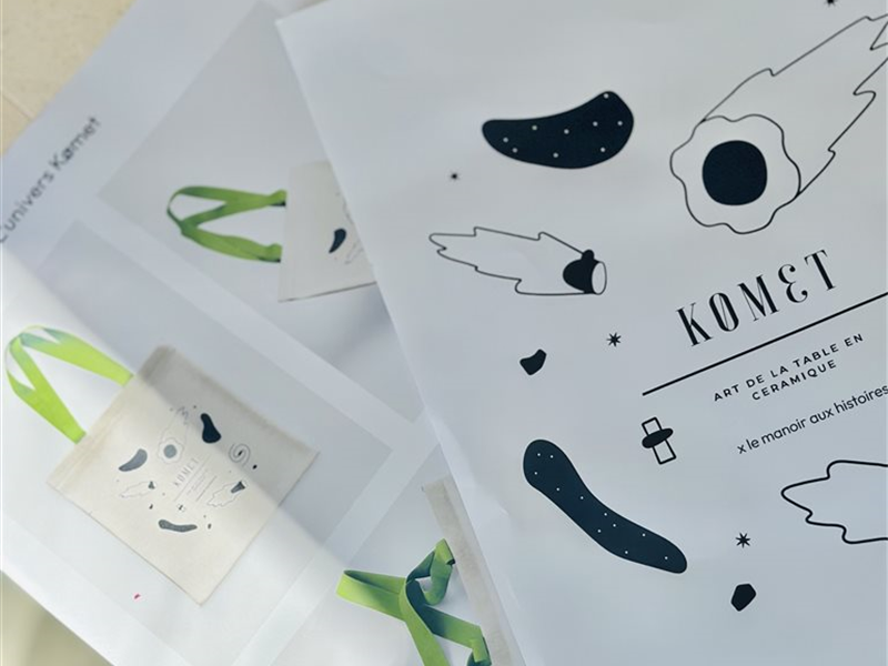 artisanal faïence céramique traditionnel authentique unique sur mesure graphiste Manoir aux histoires