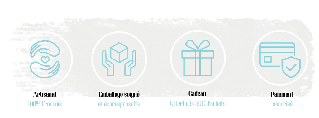 Artisanat, français, emballage, soins, cadeau, paiement