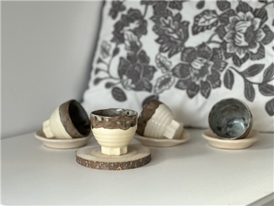 Tasse, Aveyron, Millau, artisanale, KOMET, céramique, Art de la table, Faïence, Fait Main 