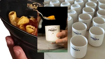 Vaisselle en céramique créée sur mesure par KOMET pour PAAATES