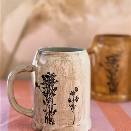 Earthenware mug - AUBERON spring
