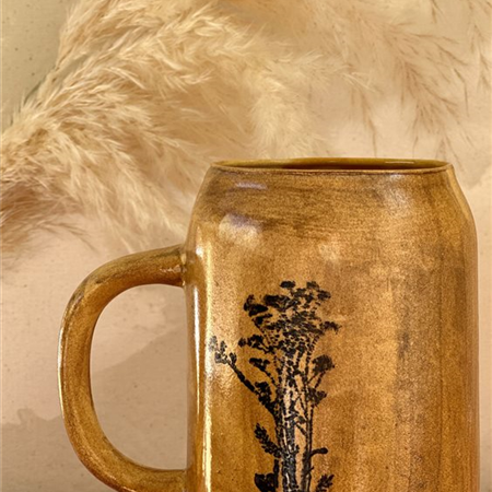 Earthenware mug - AUBERON spring
