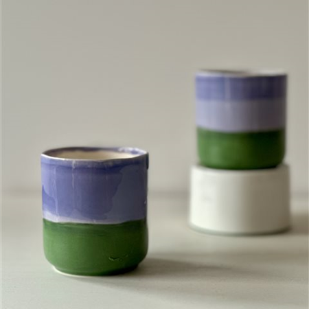 Set of 2 earthenware cups - COPPA