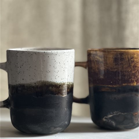 Earthenware mug with handle - CARBA