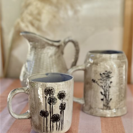 Earthenware mug - AUBERON spring