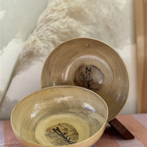 Saladier en faïence - BOHL printemps