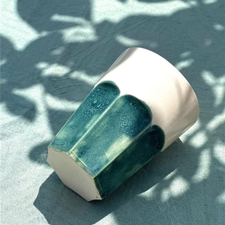 Earthenware glass - NOSTAL Green